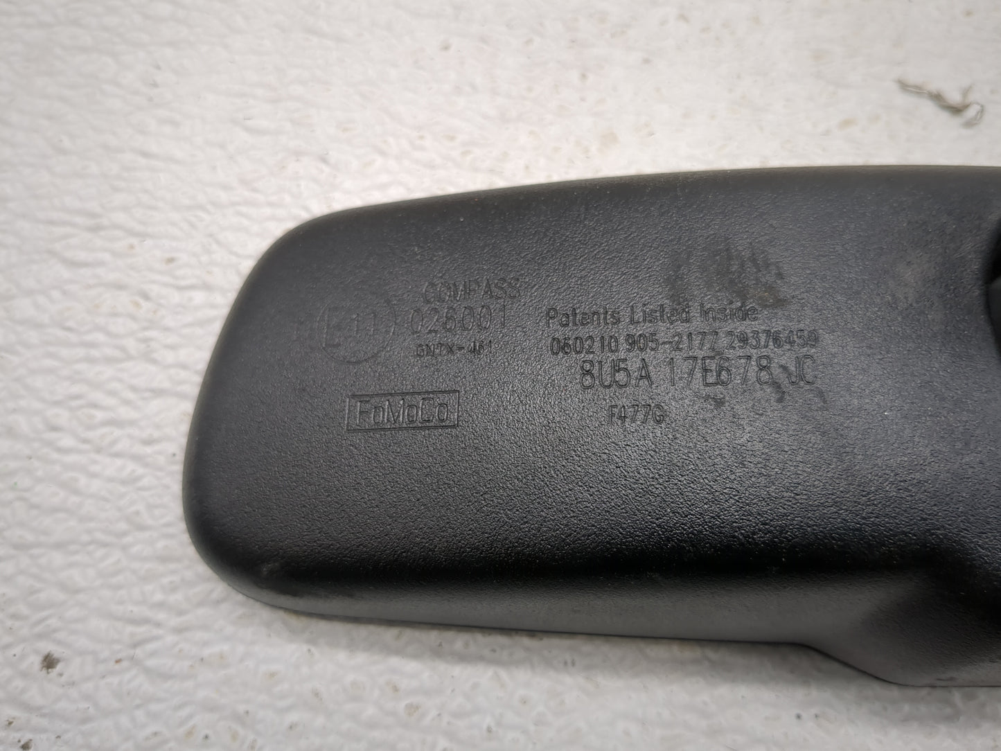 2010-2012 Ford Fusion Interior Rear View Mirror Replacement OEM P/N:8U5A 17E678 JC Fits OEM Used Auto Parts - Oemusedautopar
