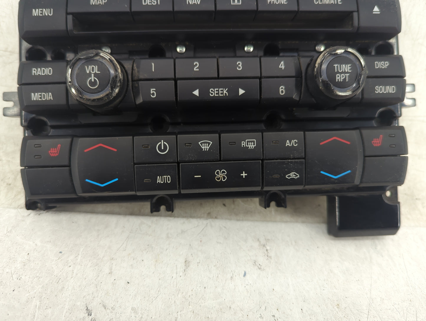 2010 Ford Fusion Radio AM FM Cd Player Receiver Replacement P/N:9E5T-18A802-DA Fits OEM Used Auto Parts - Oemusedautoparts1.