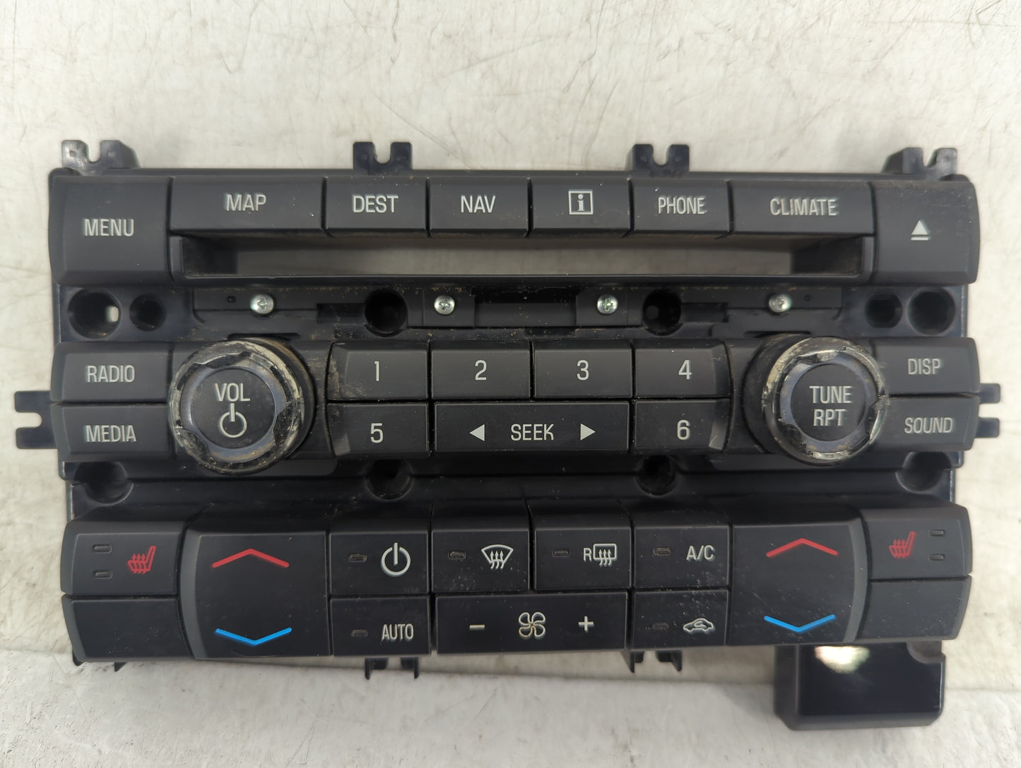 2010 Ford Fusion Radio AM FM Cd Player Receiver Replacement P/N:9E5T-18A802-DA Fits OEM Used Auto Parts - Oemusedautoparts1.