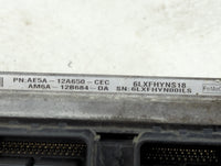 2010-2011 Ford Fusion PCM Engine Control Computer ECU ECM PCU OEM P/N:AE5A-12A650-CEC Fits Fits 2010 2011 OEM Used Auto Part