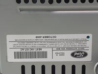 2010 Ford Fusion Radio AM FM Cd Player Receiver Replacement P/N:9E5T-19C157-AC Fits OEM Used Auto Parts - Oemusedautoparts1.
