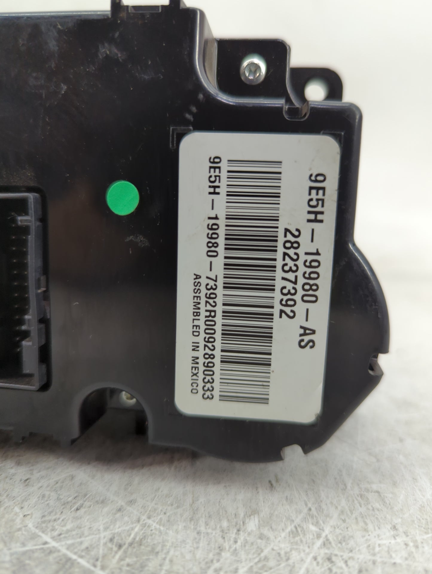 2010-2012 Ford Fusion Climate Control Module Temperature AC/Heater Replacement P/N:9E5H-19980-AS 28237392 Fits Fits 2010 201
