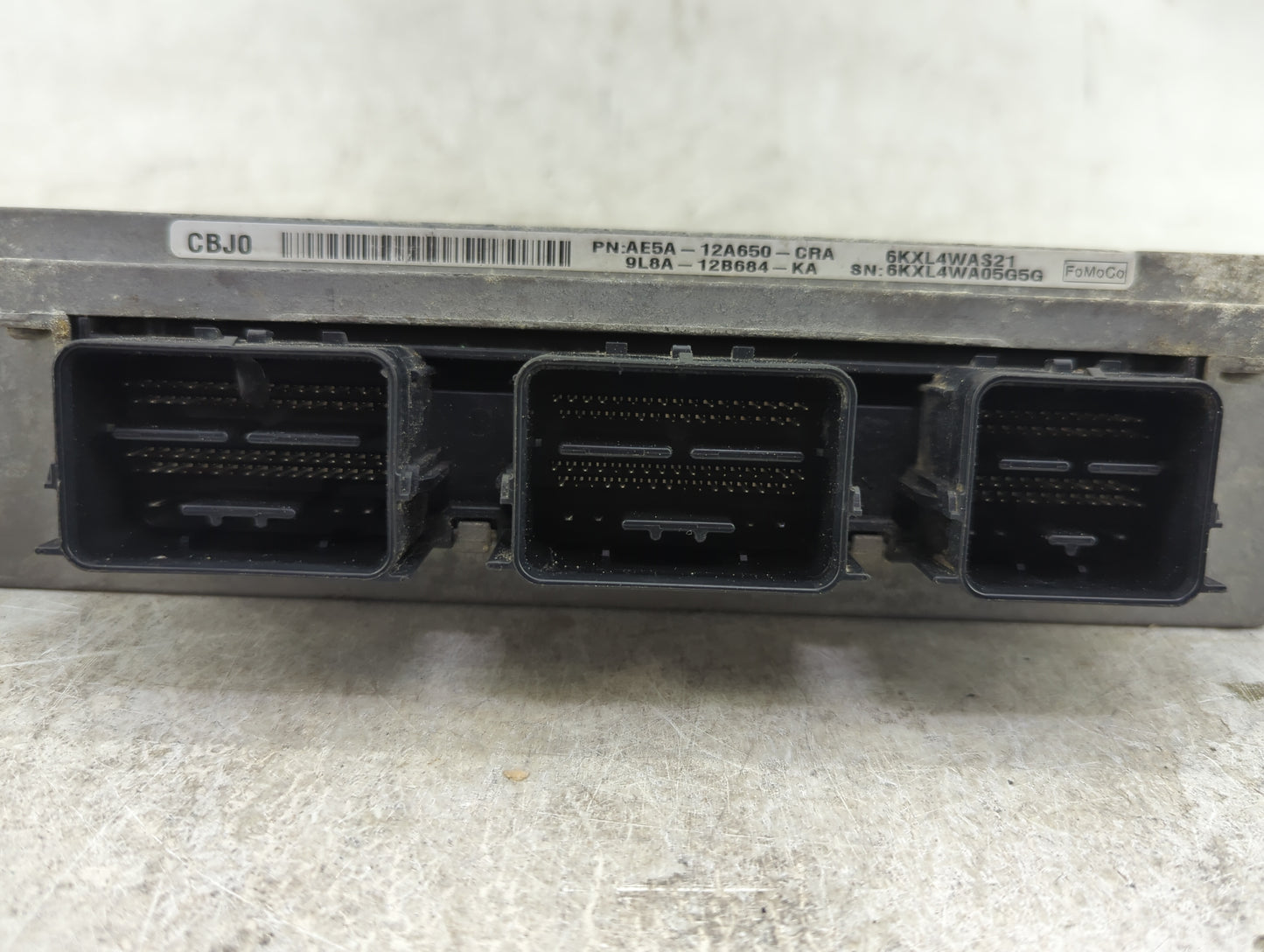 2010 Ford Fusion PCM Engine Control Computer ECU ECM PCU OEM P/N:AE5A-12A650-CRA 9L8A-12B684-KA, 6KXL4WAS21, 6KXL4WA05G5G Fi
