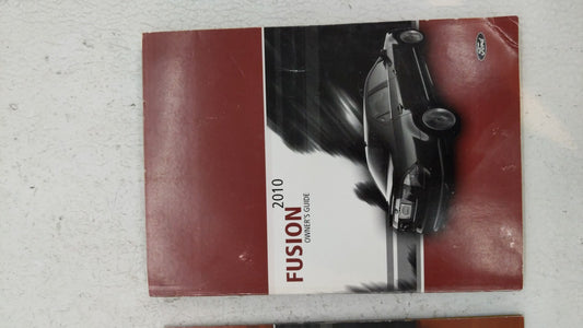 2010 Ford Fusion Owners Manual Book Guide OEM Used Auto Parts - Oemusedautoparts1.com