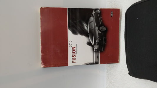 2010 Ford Fusion Owners Manual Book Guide OEM Used Auto Parts - Oemusedautoparts1.com