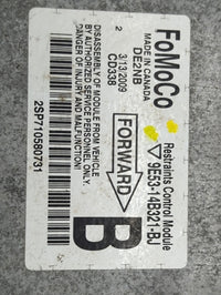 2010-2010 Ford Fusion Safety Restraint Srs Airbag Control Module - Oemusedautoparts1.com