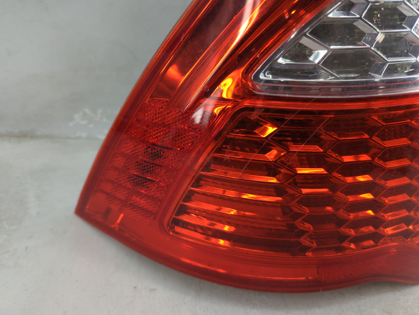 2010-2012 Ford Fusion Tail Light Assembly Driver Left OEM P/N:9E53-13B505-A Fits Fits 2010 2011 2012 OEM Used Auto Parts - O