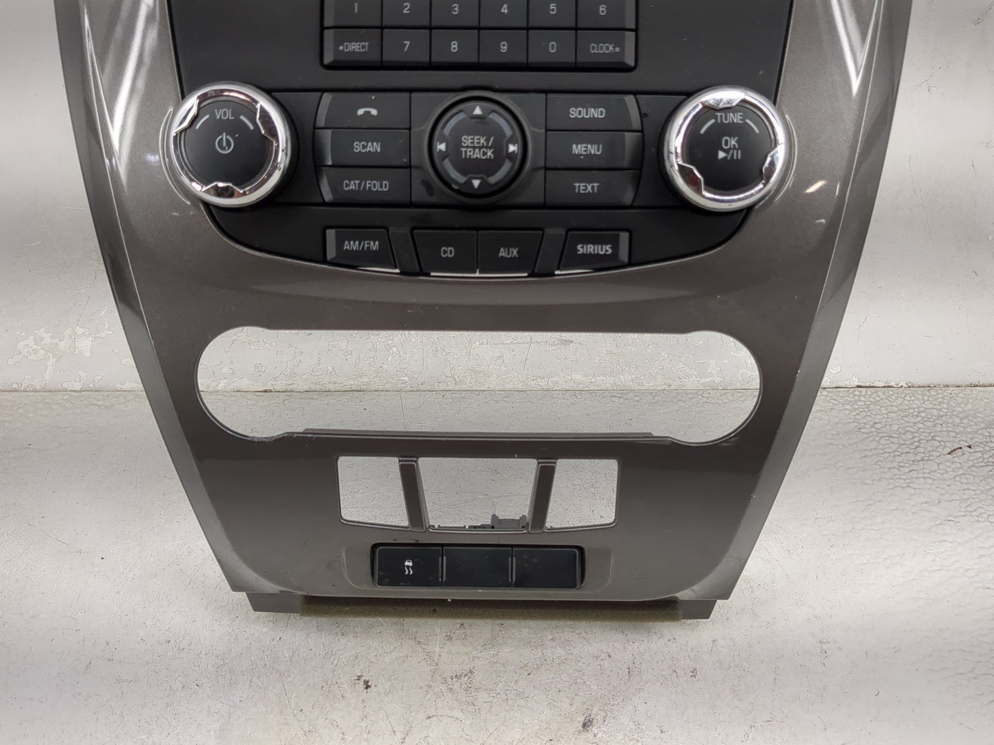 2010-2012 Ford Fusion Radio Control Panel 1475052 - Oemusedautoparts1.com
