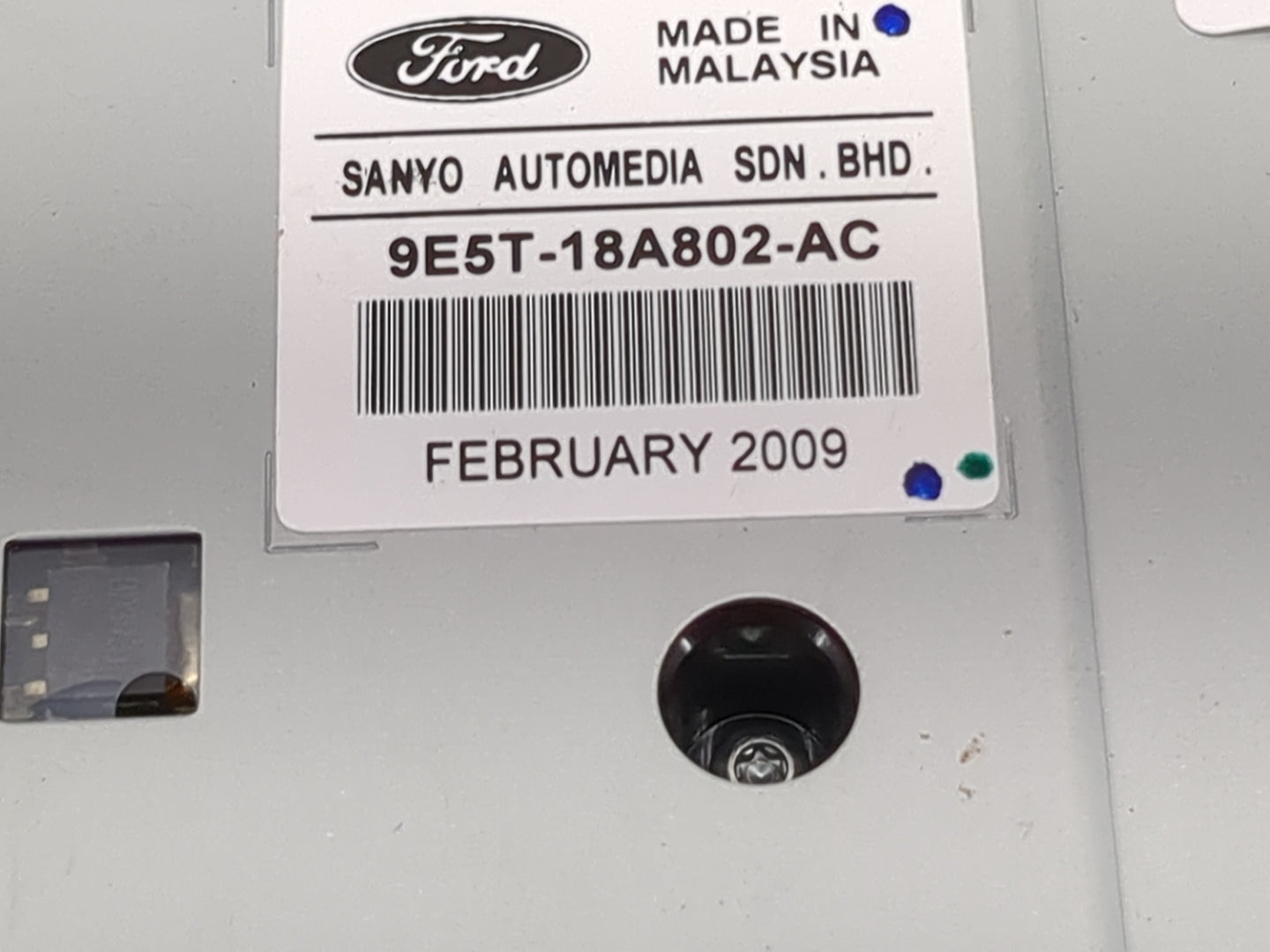 2010-2012 Ford Fusion Radio Control Panel 1475052 - Oemusedautoparts1.com