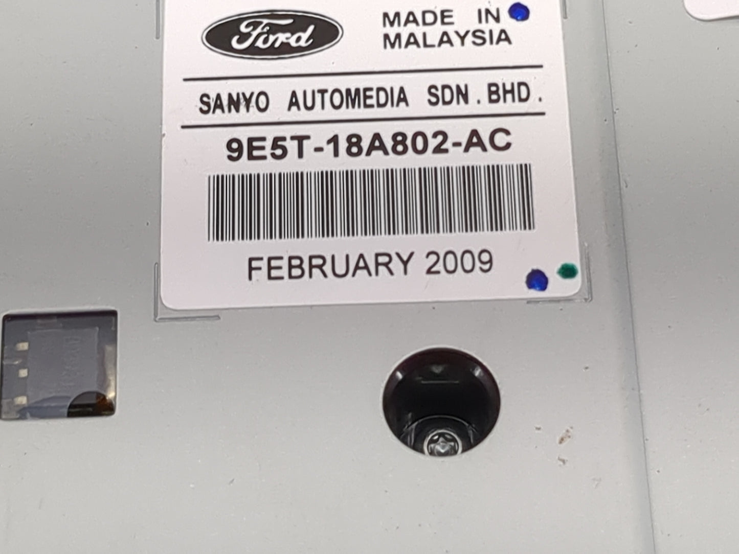 2010-2012 Ford Fusion Radio Control Panel 1475052 - Oemusedautoparts1.com
