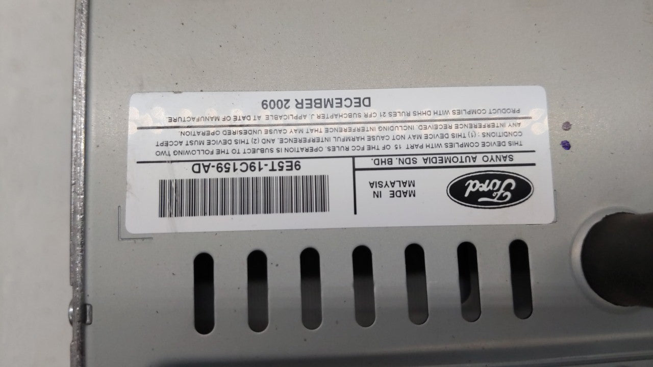 2010-2010 Ford Fusion Am Fm Cd Player Radio Receiver - Oemusedautoparts1.com