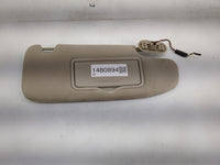 2010 Ford Fusion Sun Visor Shade Replacement Passenger Right Mirror Fits OEM Used Auto Parts - Oemusedautoparts1.com