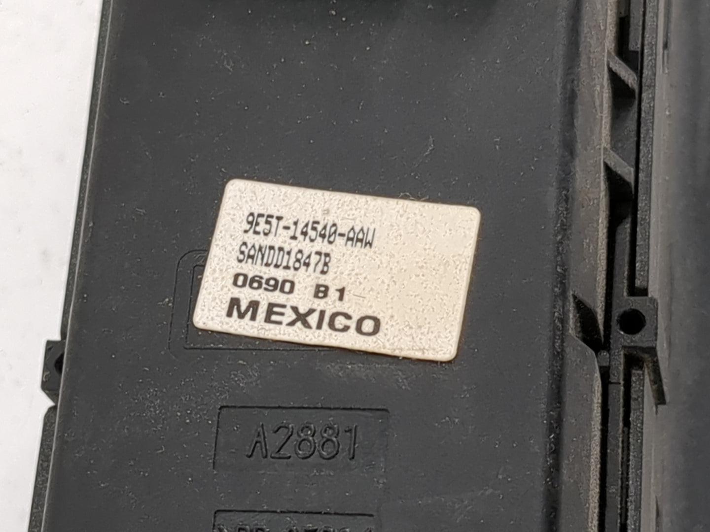 2010-2012 Ford Fusion Master Power Window Switch Replacement Driver Side Left P/N:9E5T-14540-AAW Fits Fits 2010 2011 2012 OE