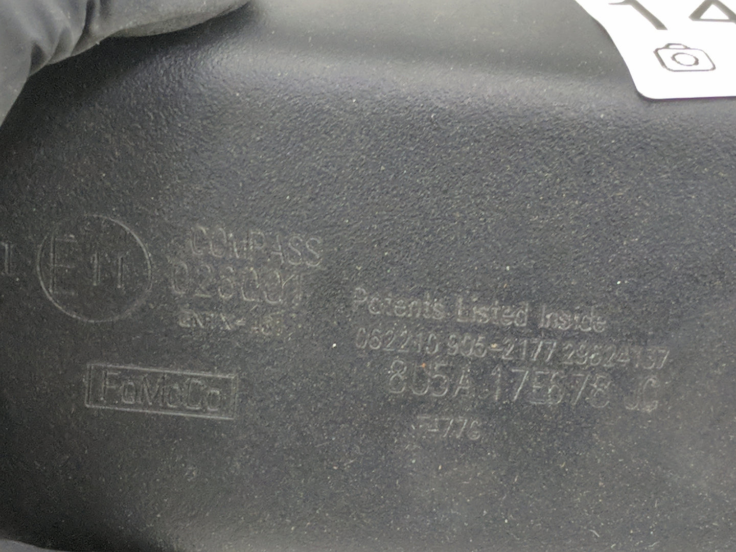 2010-2011 Ford Fusion Interior Rear View Mirror Replacement OEM P/N:E11 026007 GNTX-451 Fits Fits 2009 2010 2011 2012 2013 2