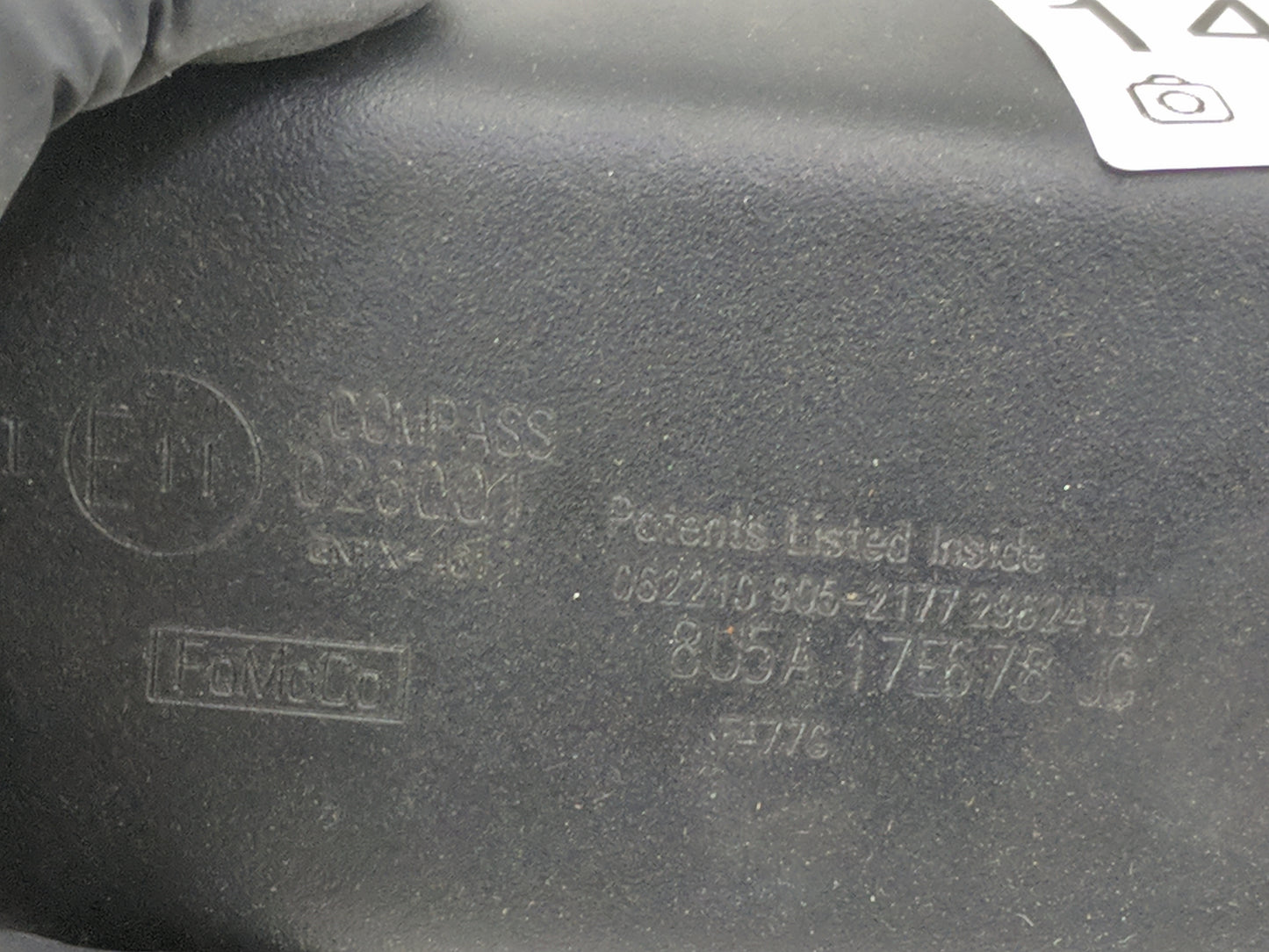 2010-2011 Ford Fusion Interior Rear View Mirror Replacement OEM P/N:E11 026007 GNTX-451 Fits Fits 2009 2010 2011 2012 2013 2