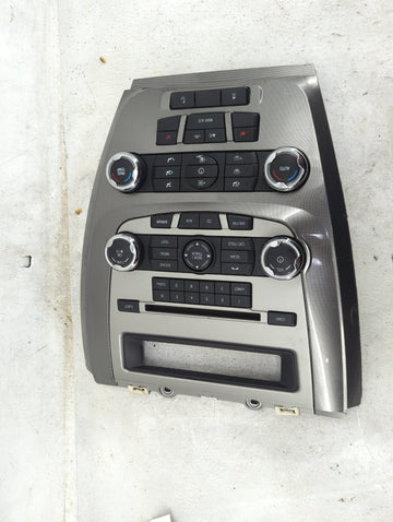 2010-2012 Ford Fusion Radio Control Panel Silver 1491606 - Oemusedautoparts1.com