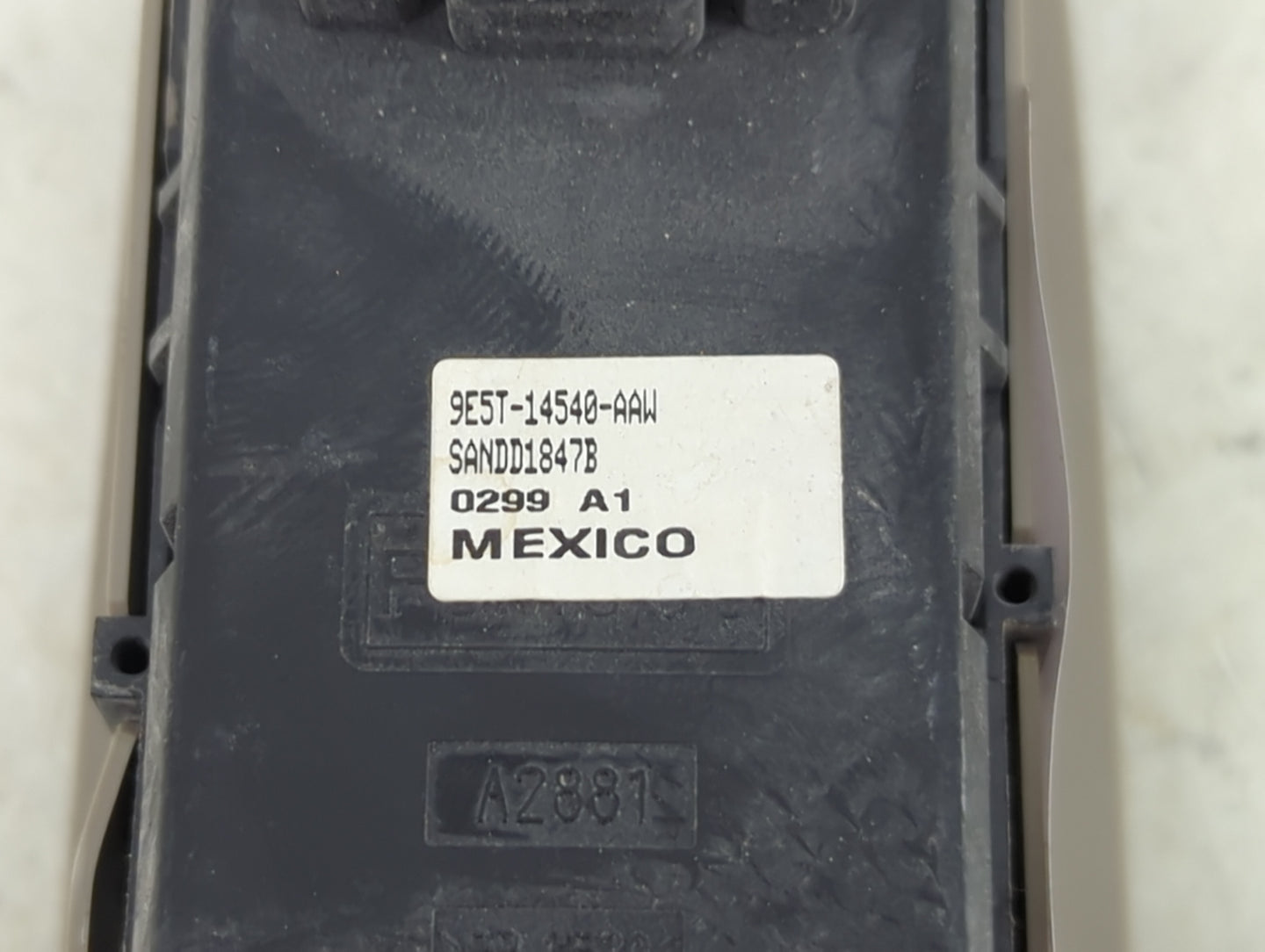 2010-2012 Ford Fusion Master Power Window Switch Replacement Driver Side Left P/N:9E5T-14540-AAW Fits OEM Used Auto Parts - 