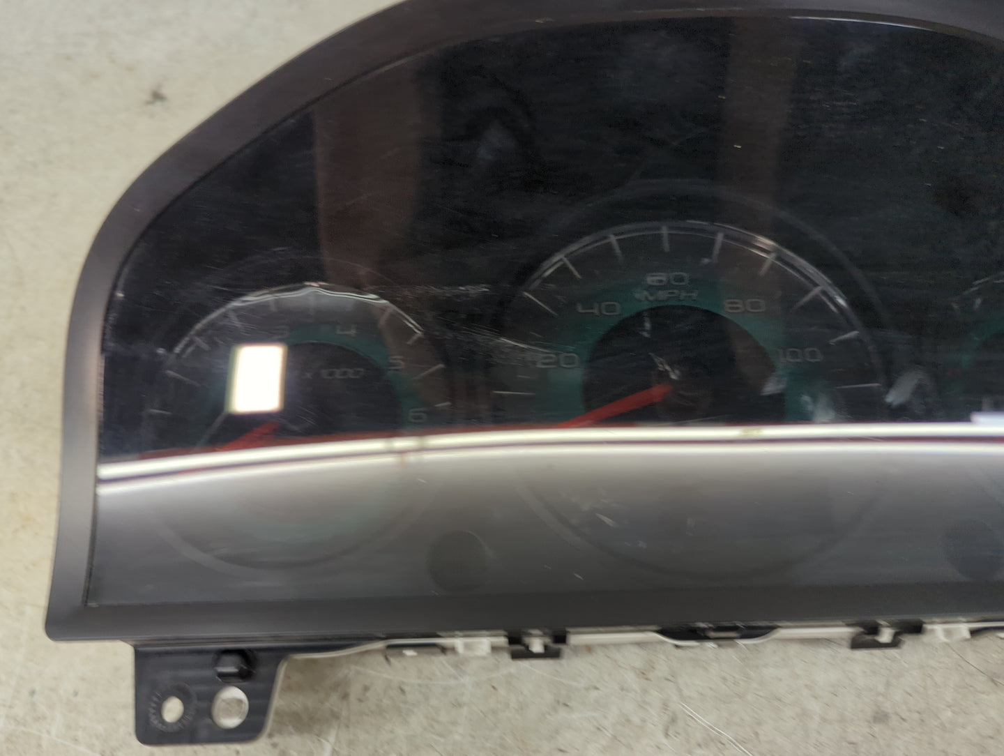 2010 Ford Fusion Instrument Cluster Speedometer Gauges P/N:AE5T-10849-GE MX257450-4165 Miles: Fits OEM Used Auto Parts - Oem