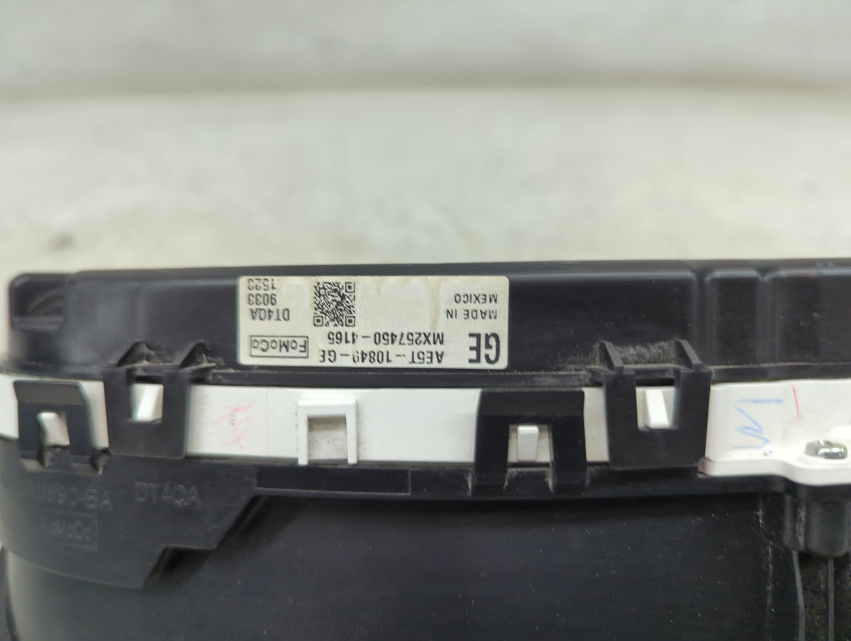 2010 Ford Fusion Instrument Cluster Speedometer Gauges P/N:AE5T-10849-GE MX257450-4165 Miles: Fits OEM Used Auto Parts - Oem