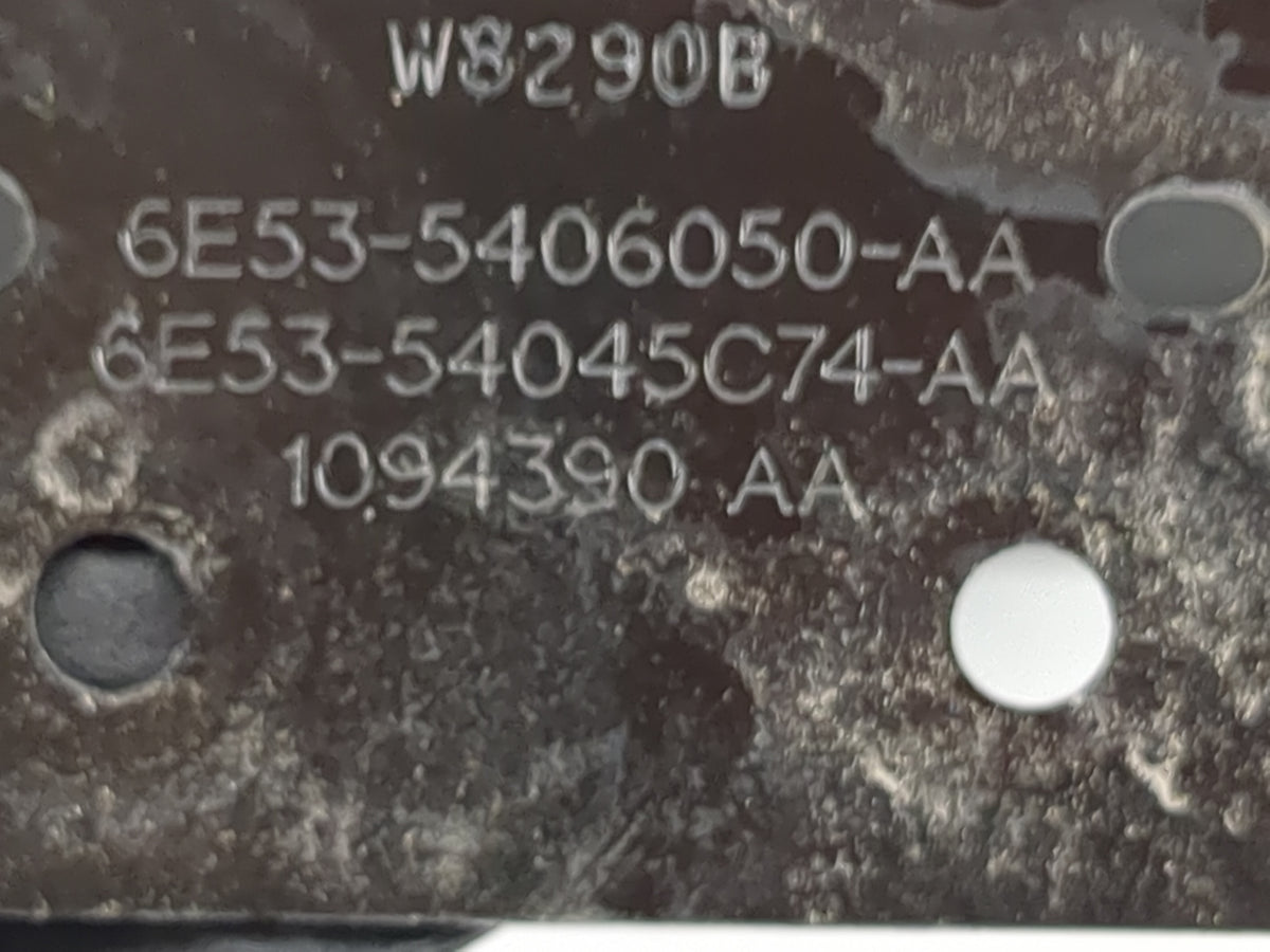 2010 Ford Fusion Center Console Armrest Cover Lid P/N:6E53-5406050-AA 6E53-54045C74-AA, 1094390 AA Fits OEM Used Auto Parts 