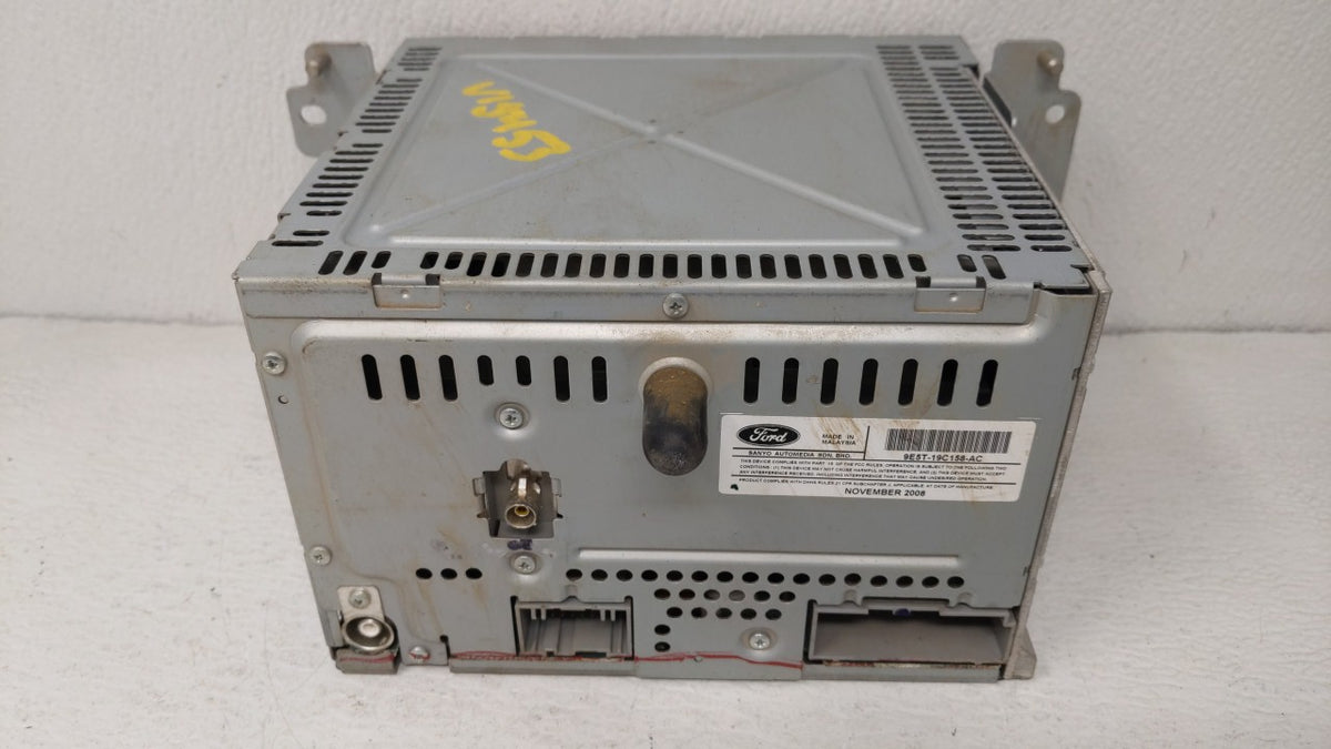 2010-2010 Ford Fusion Am Fm Cd Player Radio Receiver 150120 - Oemusedautoparts1.com