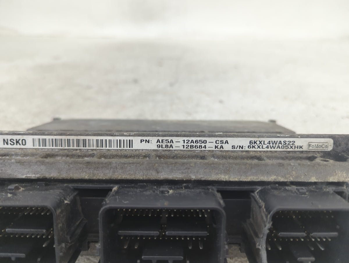 2010 Ford Fusion PCM Engine Control Computer ECU ECM PCU OEM P/N:AE5A-12A650-CSA 9L8A-12B684-KA Fits OEM Used Auto Parts - O