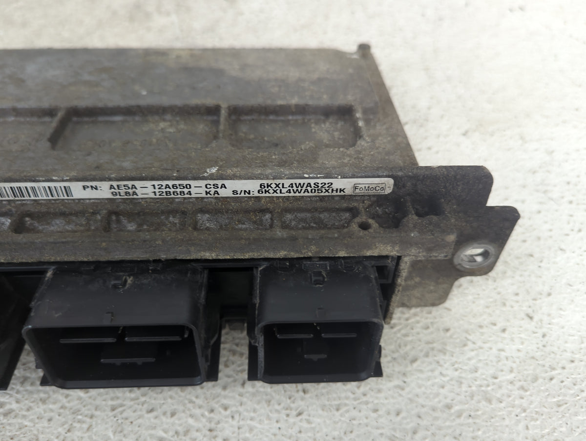 2010 Ford Fusion PCM Engine Control Computer ECU ECM PCU OEM P/N:AE5A-12A650-CSA 9L8A-12B684-KA Fits OEM Used Auto Parts - O