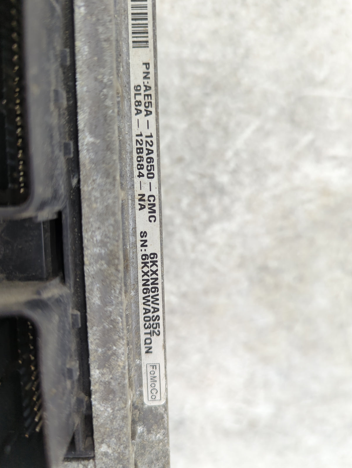 2010 Ford Fusion PCM Engine Control Computer ECU ECM PCU OEM P/N:AE5A-12A650-CMC 9L8A-12B684-NA, 6KXN6WAS52 Fits OEM Used Au