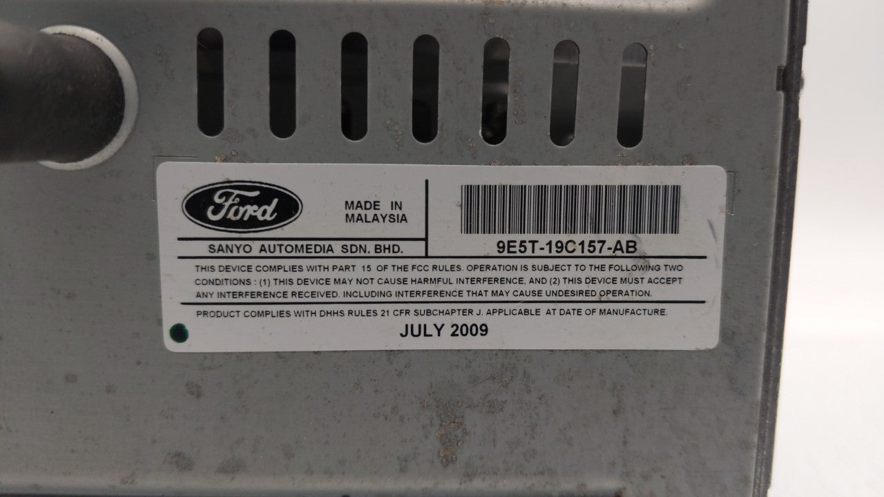 2010-2010 Ford Fusion Am Fm Cd Player Radio Receiver - Oemusedautoparts1.com