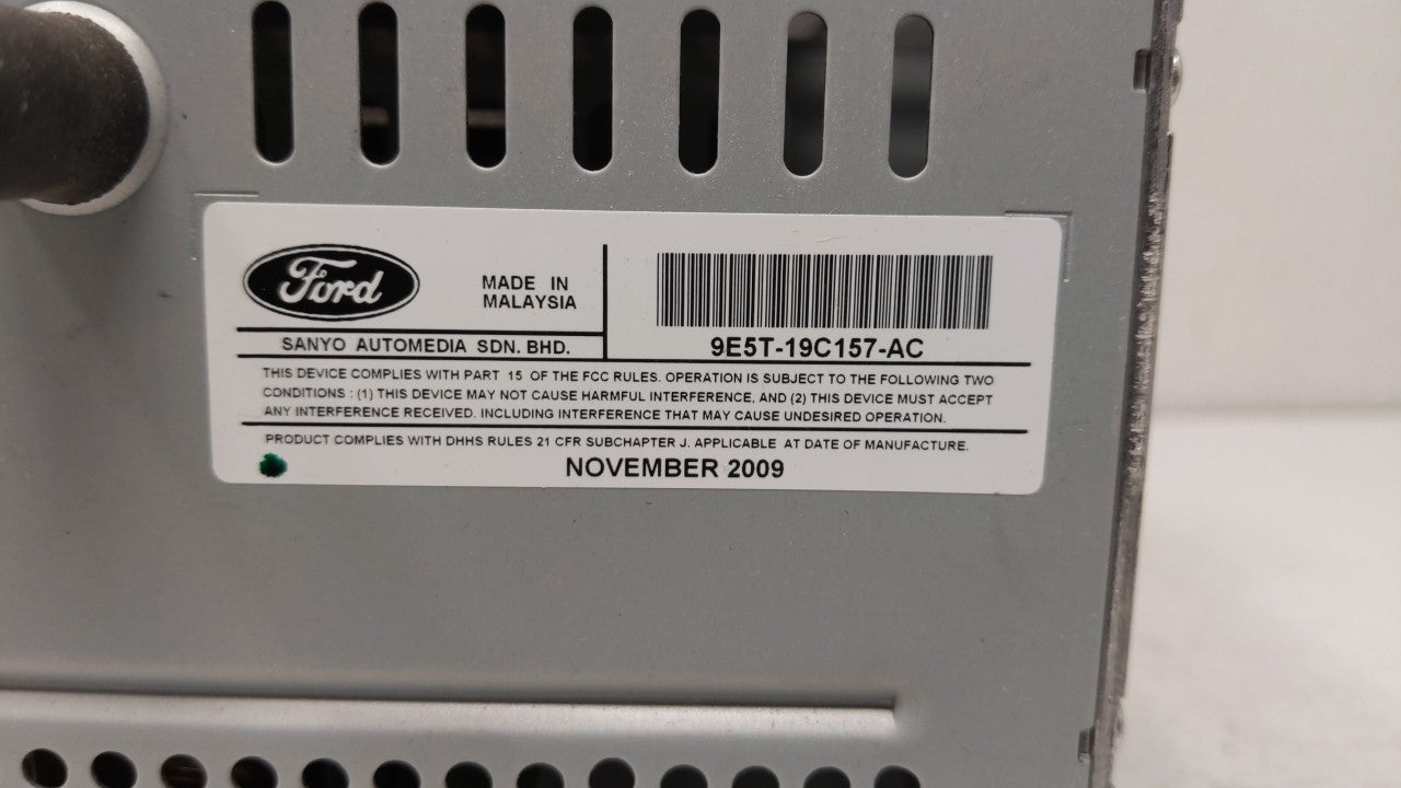 2010-2012 Ford Fusion Radio AM FM Cd Player Receiver Replacement P/N:9E5T-18A802-AE AE5H-18C612-EV Fits Fits 2010 2011 2012 