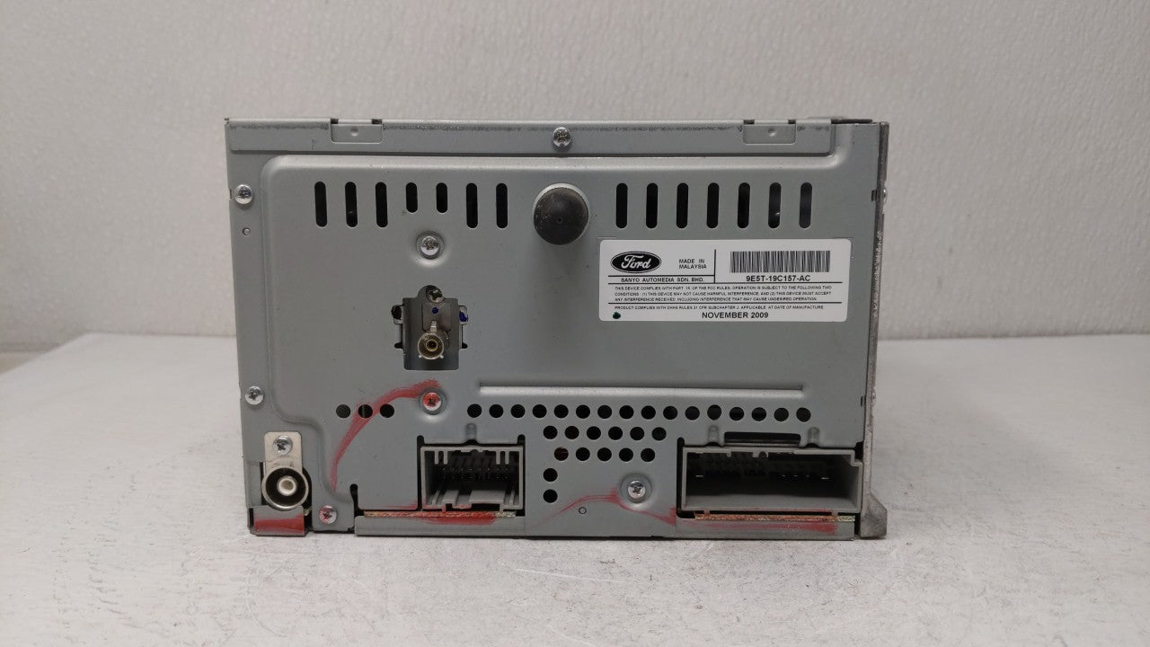 2010-2012 Ford Fusion Radio AM FM Cd Player Receiver Replacement P/N:9E5T-18A802-AE AE5H-18C612-EV Fits Fits 2010 2011 2012 