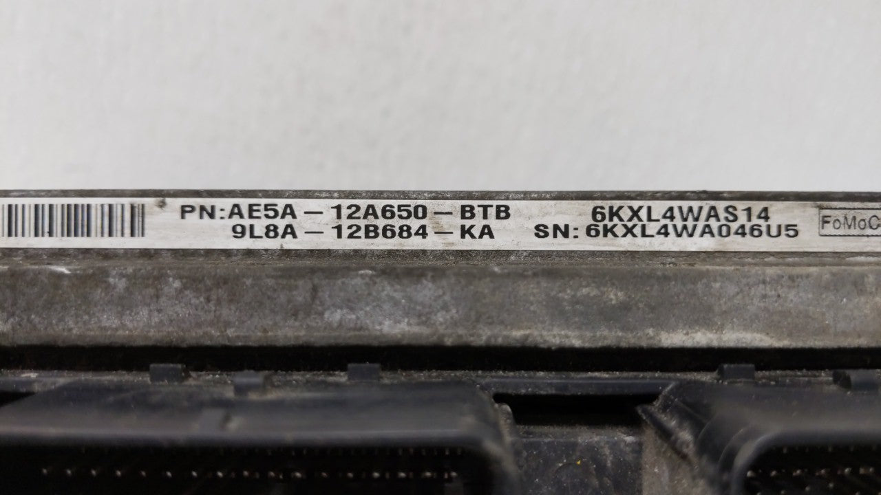 2010 Ford Fusion PCM Engine Control Computer ECU ECM PCU OEM P/N:AE5A-12A650-BTB 9L8A-12B684-KA, AE5A-12A650-CRA Fits OEM Us