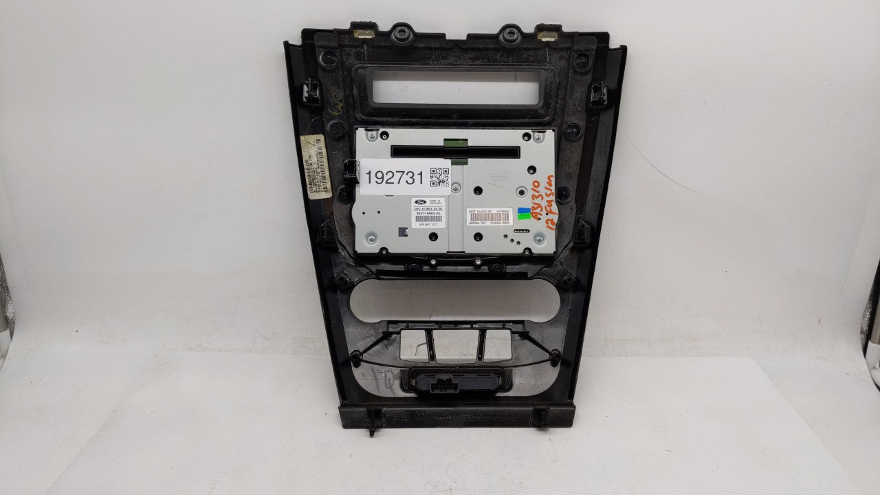 2010-2012 Ford Fusion Radio Control Panel - Oemusedautoparts1.com