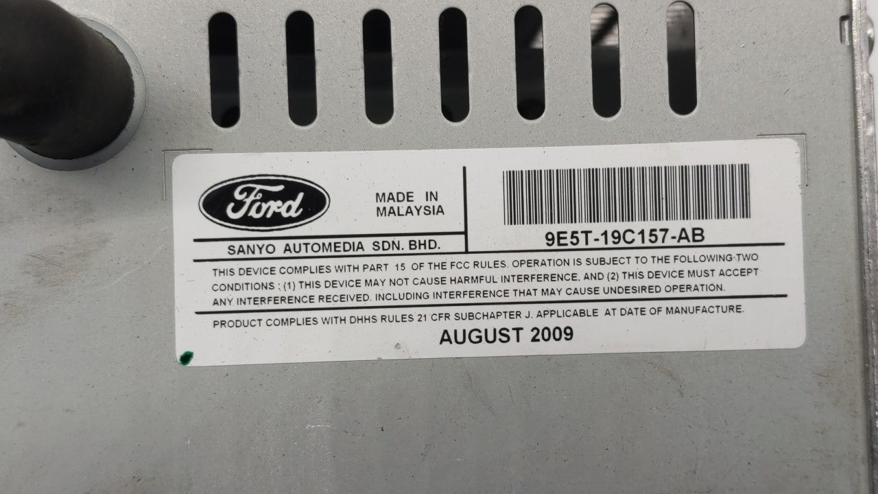 2010-2010 Ford Fusion Am Fm Cd Player Radio Receiver - Oemusedautoparts1.com