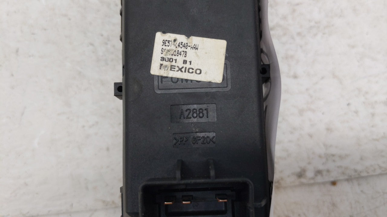 2010-2012 Ford Fusion Master Power Window Switch Replacement Driver Side Left P/N:9E5T-14540-AAW Fits Fits 2010 2011 2012 OE