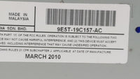 2010 Ford Fusion Radio AM FM Cd Player Receiver Replacement P/N:9E5T-19C157-AC Fits OEM Used Auto Parts - Oemusedautoparts1.