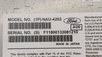 2010 Ford Fusion Radio AM FM Cd Player Receiver Replacement P/N:9E5T-18A802-AD 9E5H-19980-AM Fits OEM Used Auto Parts - Oemu