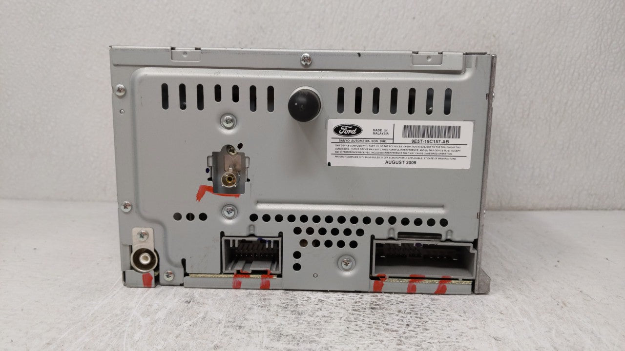 2010 Ford Fusion Radio AM FM Cd Player Receiver Replacement P/N:9E5T-19C157-AB Fits OEM Used Auto Parts - Oemusedautoparts1.