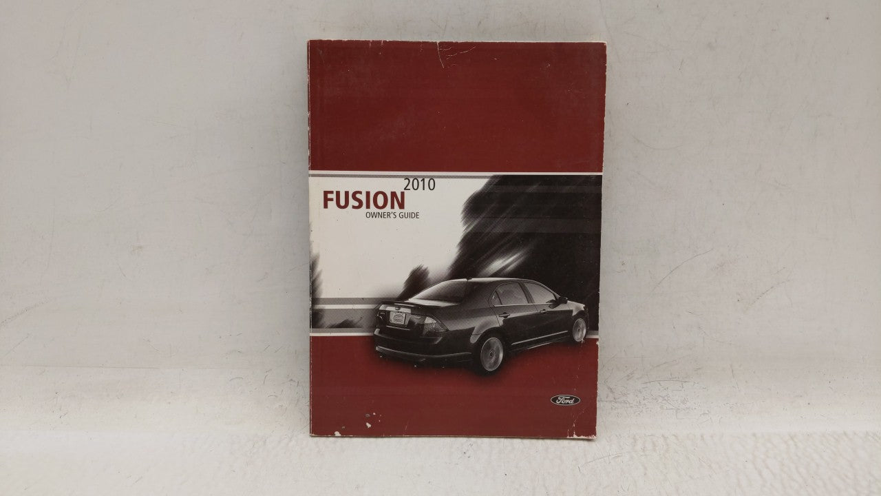 2010 Ford Fusion Owners Manual Book Guide OEM Used Auto Parts - Oemusedautoparts1.com