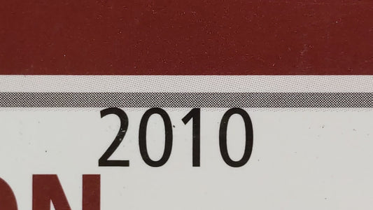 2010 Ford Fusion Owners Manual Book Guide OEM Used Auto Parts