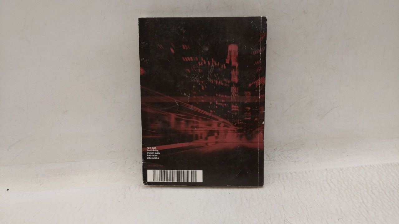 2010 Ford Fusion Owners Manual Book Guide OEM Used Auto Parts - Oemusedautoparts1.com