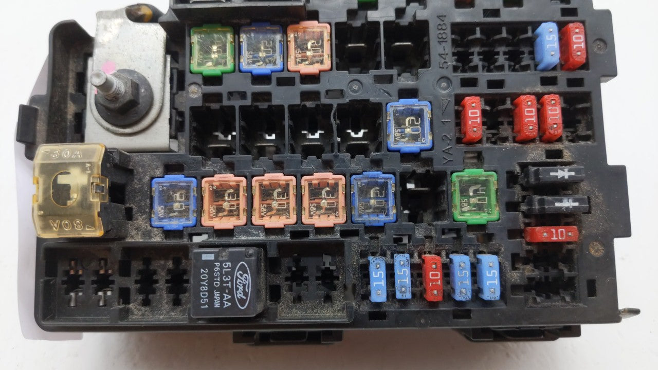 2010-2012 Ford Fusion Fusebox Fuse Box Panel Relay Module Fits Fits 2010 2011 2012 OEM Used Auto Parts - Oemusedautoparts1.c