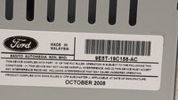 2010 Ford Fusion Radio AM FM Cd Player Receiver Replacement P/N:9E5T-19C158-AC 9E5T-19C158-AB Fits OEM Used Auto Parts - Oem