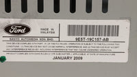 2010 Ford Fusion Radio AM FM Cd Player Receiver Replacement P/N:9E5T-19C157-AB Fits OEM Used Auto Parts - Oemusedautoparts1.