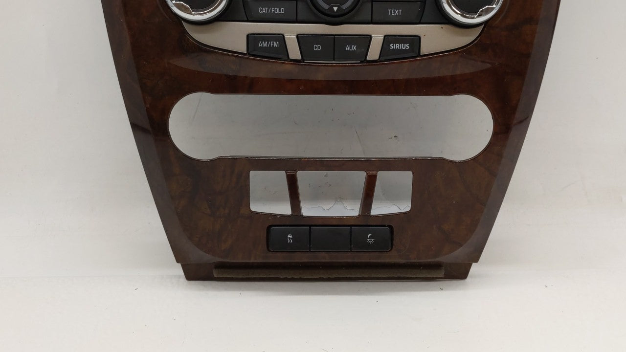 2010-2012 Ford Fusion Radio Control Panel - Oemusedautoparts1.com