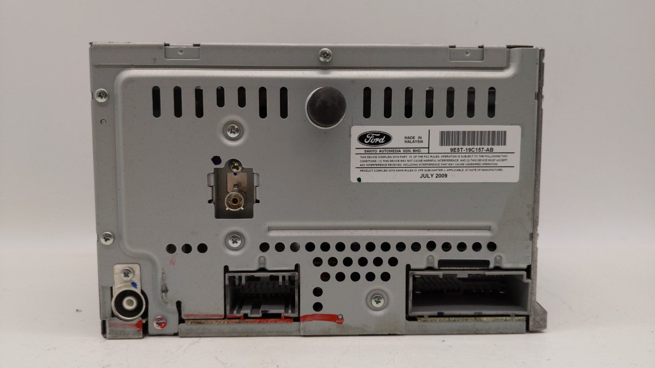 2010 Ford Fusion Radio AM FM Cd Player Receiver Replacement P/N:9E5T-19C157-AB Fits OEM Used Auto Parts - Oemusedautoparts1.
