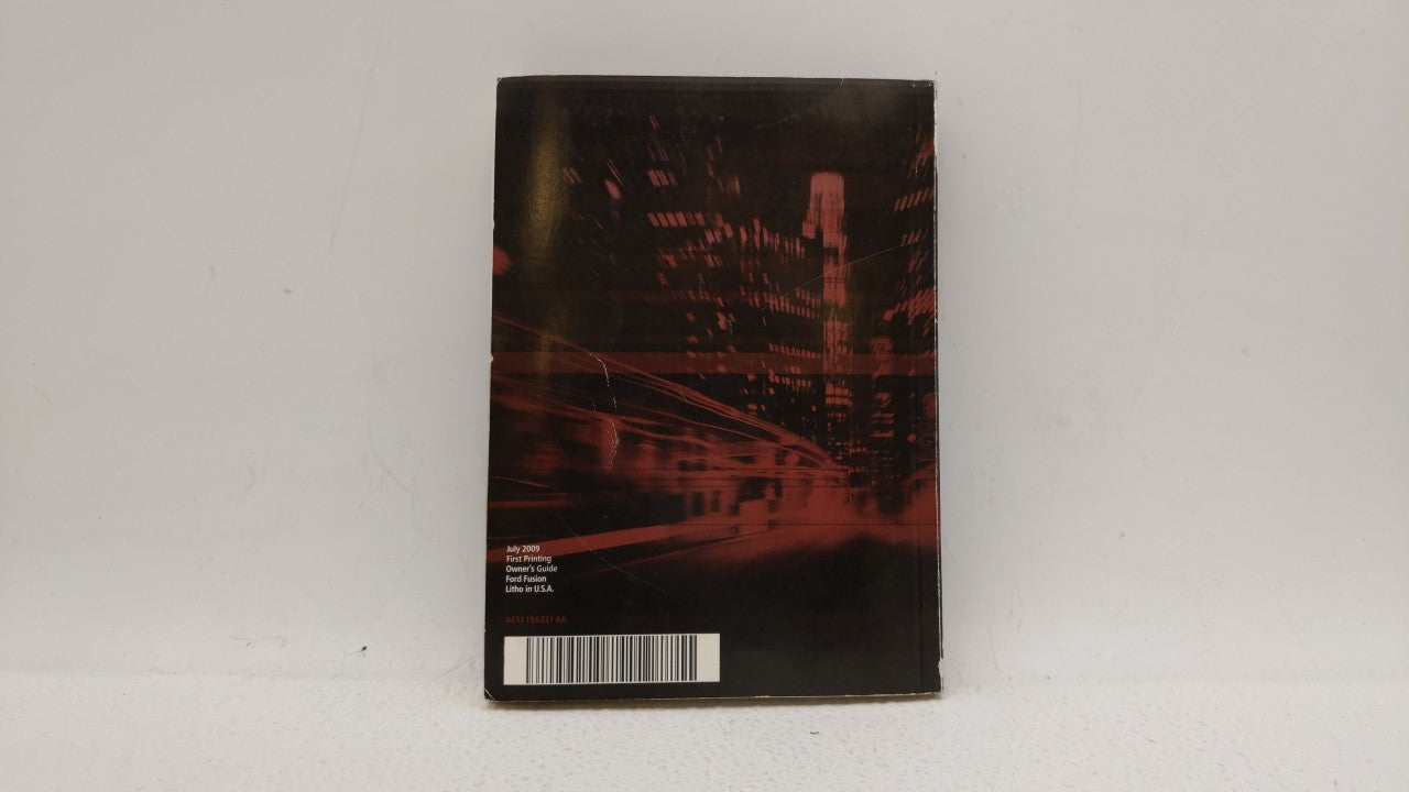 2010 Ford Fusion Owners Manual Book Guide OEM Used Auto Parts - Oemusedautoparts1.com