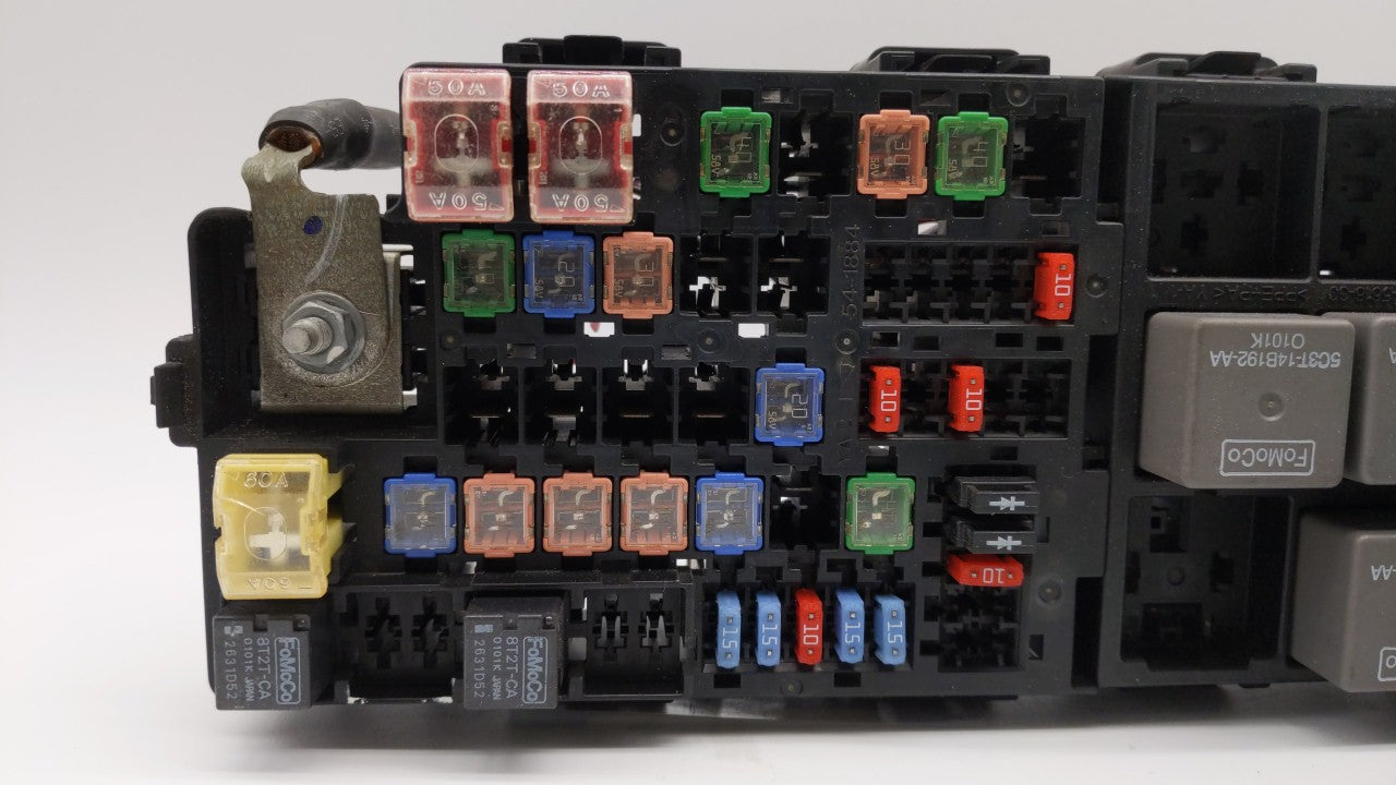 2010-2012 Ford Fusion Fusebox Fuse Box Panel Relay Module P/N:AE5T-14290-E 6E5T-14A003-AB, BE5T-14290-E Fits Fits 2010 2011 