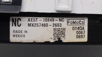 2010 Ford Fusion Instrument Cluster Speedometer Gauges P/N:AE5T-10849-NC Fits OEM Used Auto Parts - Oemusedautoparts1.com