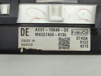 2010 Ford Fusion Instrument Cluster Speedometer Gauges P/N:AE5T-10849-DE Fits OEM Used Auto Parts - Oemusedautoparts1.com